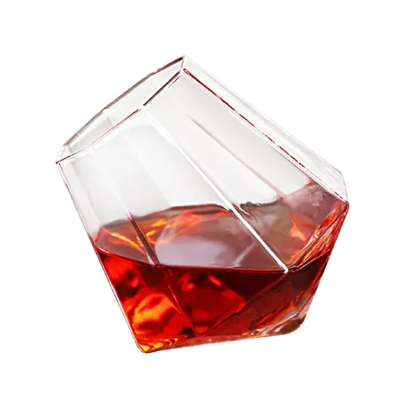 Diamond Shaped Whiskey Glasses - Diamond Shaped Whiskey Glasses - Image 5 of 9
