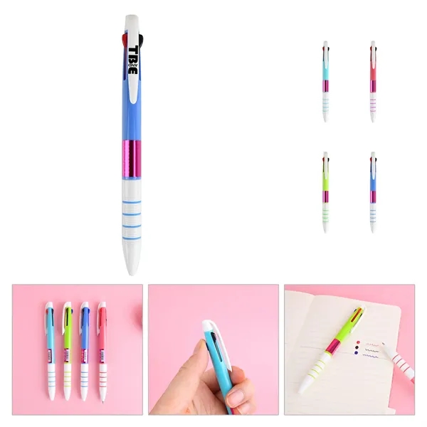 Three Colors Ballpoint Pen - Three Colors Ballpoint Pen - Image 0 of 14