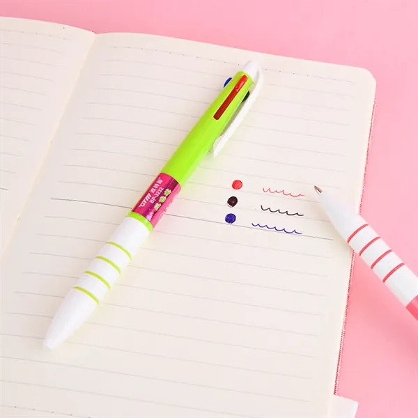 Three Colors Ballpoint Pen - Three Colors Ballpoint Pen - Image 10 of 14