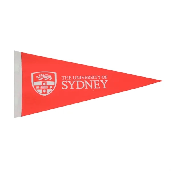 4" X 10" Mini Felt Pennant W/ Sewn Strip - 4" X 10" Mini Felt Pennant W/ Sewn Strip - Image 3 of 12