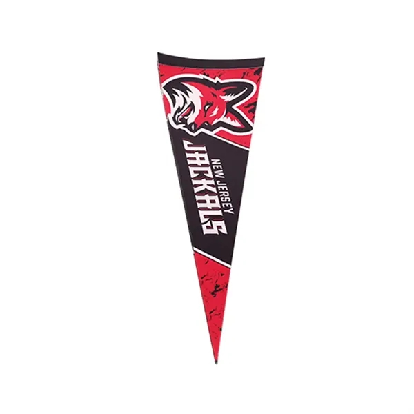 4" X 10" Mini Felt Pennant W/ Sewn Strip - 4" X 10" Mini Felt Pennant W/ Sewn Strip - Image 6 of 12