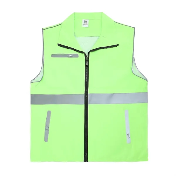 Unisex Reflective Safety Vest - Unisex Reflective Safety Vest - Image 1 of 3