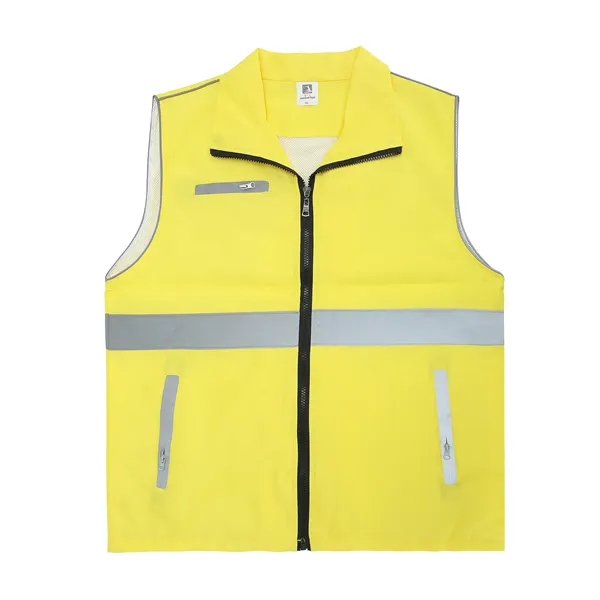 Unisex Reflective Safety Vest - Unisex Reflective Safety Vest - Image 3 of 3