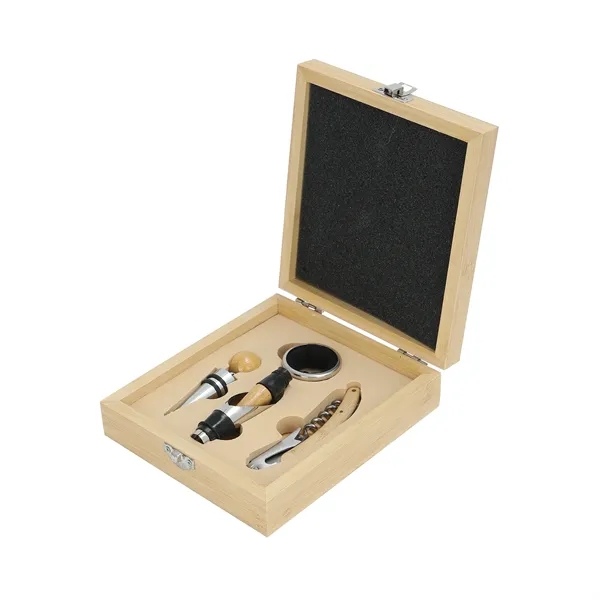 4 In 1 Gift Set Wine Opener Accessories - 4 In 1 Gift Set Wine Opener Accessories - Image 2 of 5