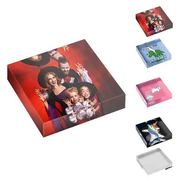 Customized Acrylic Award Block Photo Frame Gift - Customized Acrylic Award Block Photo Frame Gift - Image 0 of 3