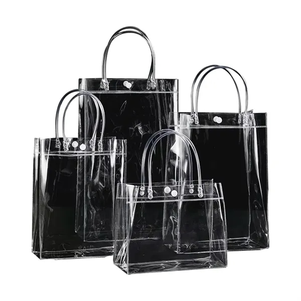 Clear Pvc Tote Bag - Clear Pvc Tote Bag - Image 2 of 3