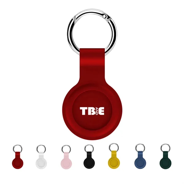 Round Air tag Silicone Case With Keyring - Round Air tag Silicone Case With Keyring - Image 0 of 0
