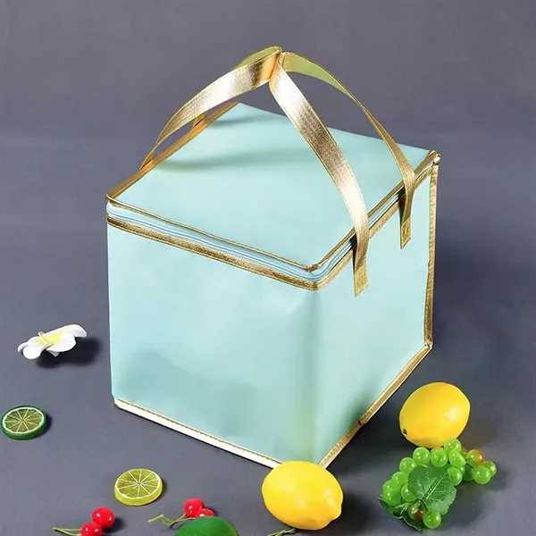Customized Non woven Insulated Cooler Tote - Customized Non woven Insulated Cooler Tote - Image 2 of 3