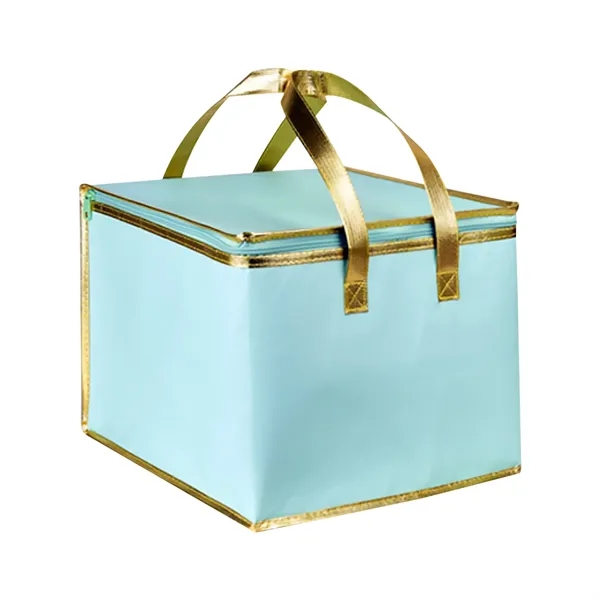 Customized Non woven Insulated Cooler Tote - Customized Non woven Insulated Cooler Tote - Image 3 of 3