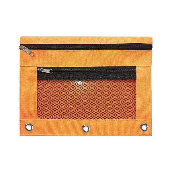 3 Ring Pen Pencil Pouch - 3 Ring Pen Pencil Pouch - Image 1 of 3