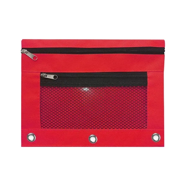 3 Ring Pen Pencil Pouch - 3 Ring Pen Pencil Pouch - Image 2 of 3