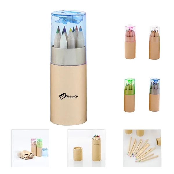 Colored Pencil Set with Sharpener - Colored Pencil Set with Sharpener - Image 0 of 3