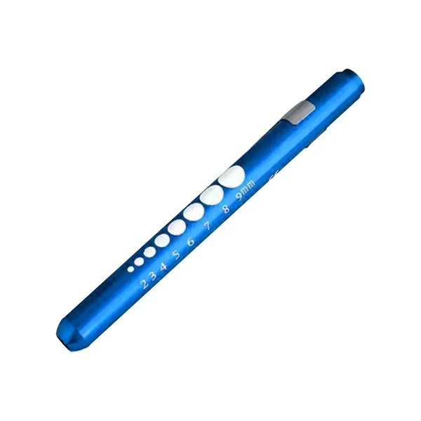 Aluminum Medical Nurse Penlight With Pupil Gauge - Aluminum Medical Nurse Penlight With Pupil Gauge - Image 2 of 3