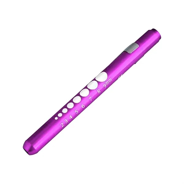 Aluminum Medical Nurse Penlight With Pupil Gauge - Aluminum Medical Nurse Penlight With Pupil Gauge - Image 3 of 3