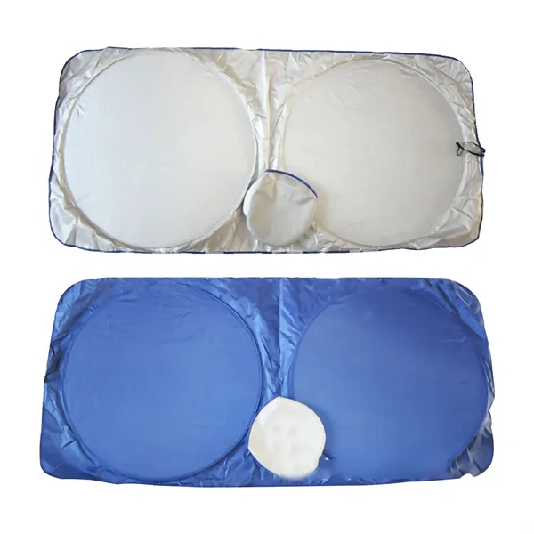 Folding Car Windshield Sunshade - Folding Car Windshield Sunshade - Image 1 of 9