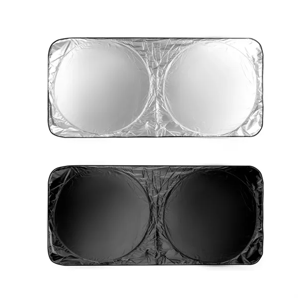 Folding Car Windshield Sunshade - Folding Car Windshield Sunshade - Image 4 of 9