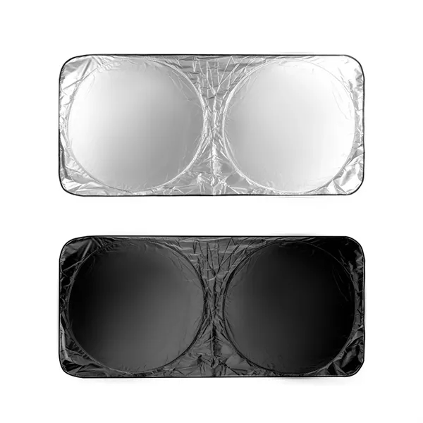 Folding Car Windshield Sunshade - Folding Car Windshield Sunshade - Image 7 of 9