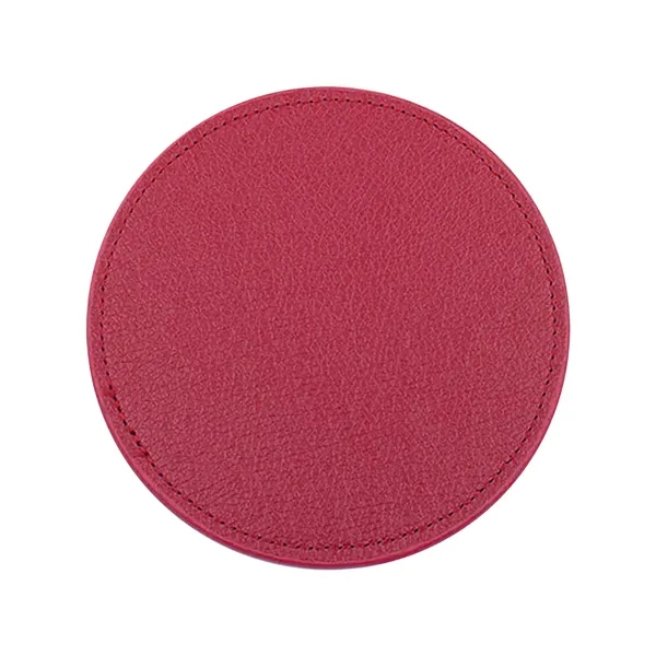 Leather Drink Coasters - Leather Drink Coasters - Image 1 of 3