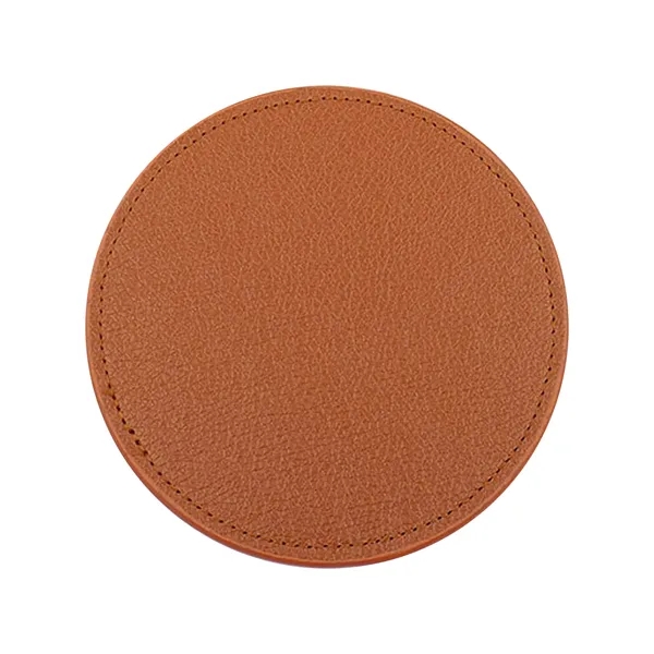 Leather Drink Coasters - Leather Drink Coasters - Image 3 of 3