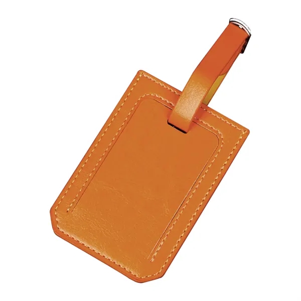 Pu Leather Luggage Tag - Pu Leather Luggage Tag - Image 1 of 3