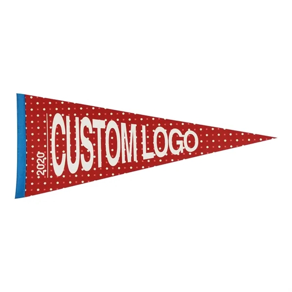 Full Color Imprint Premium Felt Pennant - Full Color Imprint Premium Felt Pennant - Image 2 of 3