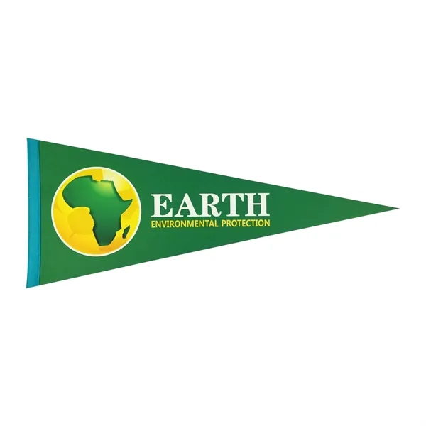 Full Color Imprint Premium Felt Pennant - Full Color Imprint Premium Felt Pennant - Image 3 of 3