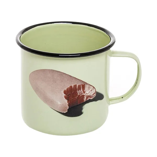 Custom Enamelled Coffee Mug - Custom Enamelled Coffee Mug - Image 1 of 3