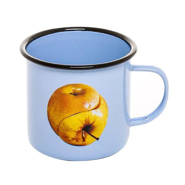 Custom Enamelled Coffee Mug - Custom Enamelled Coffee Mug - Image 2 of 3