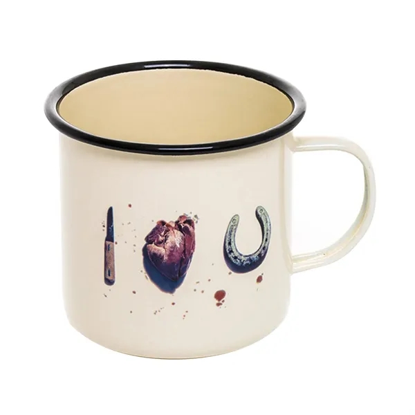 Custom Enamelled Coffee Mug - Custom Enamelled Coffee Mug - Image 3 of 3