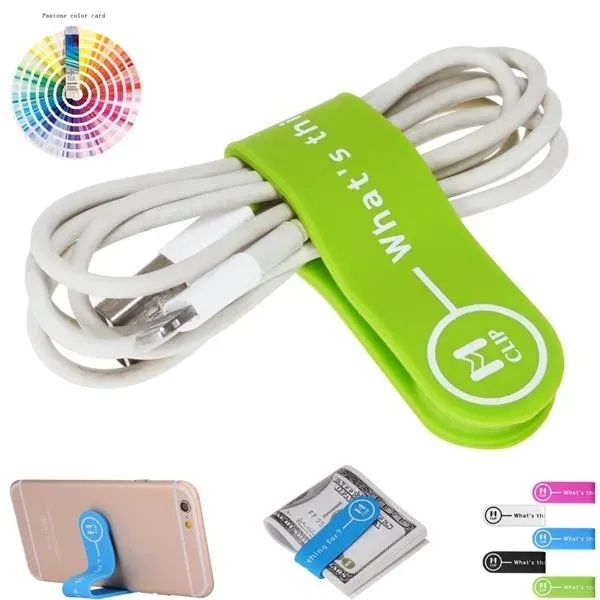 Multifunction Magnet Silicone Cell Phone Stand - Multifunction Magnet Silicone Cell Phone Stand - Image 0 of 2