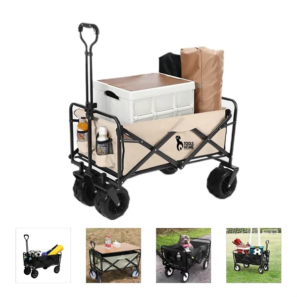 Folding Collapsible Utility/Display Wagon - Folding Collapsible Utility/Display Wagon - Image 0 of 0