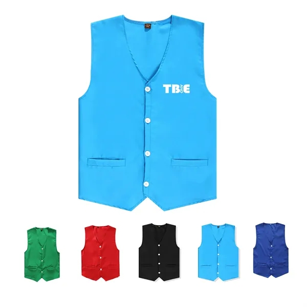 Unisex Vest With Pockets - Unisex Vest With Pockets - Image 0 of 6