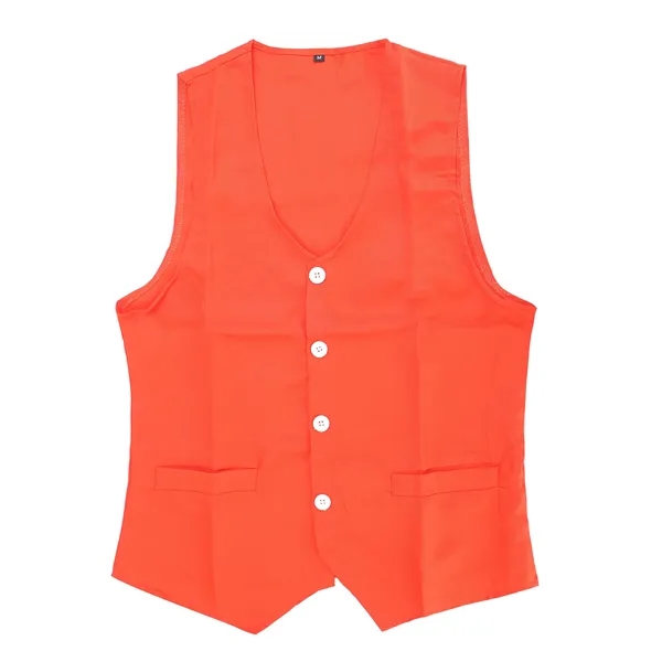 Unisex Vest With Pockets - Unisex Vest With Pockets - Image 2 of 6
