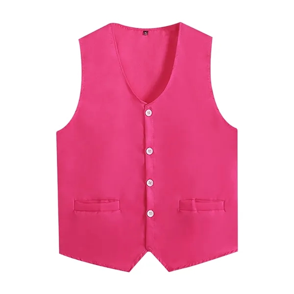 Unisex Vest With Pockets - Unisex Vest With Pockets - Image 4 of 6