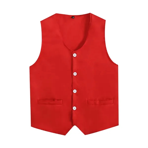 Unisex Vest With Pockets - Unisex Vest With Pockets - Image 5 of 6
