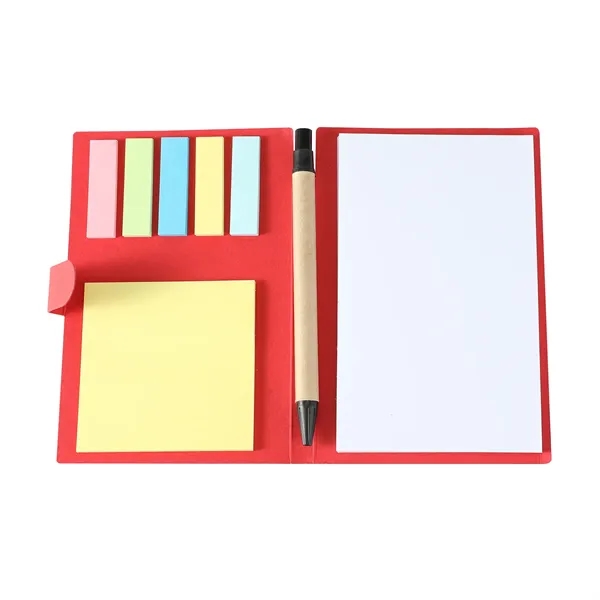 Notebook With Sticky Notes - Notebook With Sticky Notes - Image 2 of 6