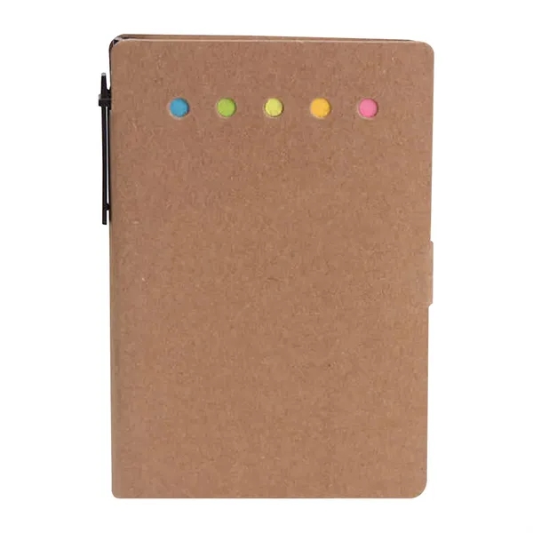 Notebook With Sticky Notes - Notebook With Sticky Notes - Image 5 of 6