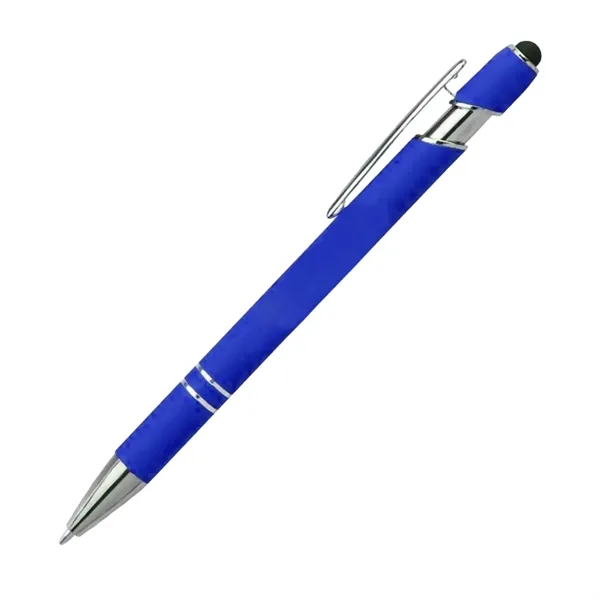 Soft Touch Ballpoint Pen with Stylus Tip - Soft Touch Ballpoint Pen with Stylus Tip - Image 8 of 8