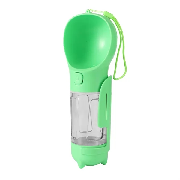 3 in 1 Pet Water Bottle, Poop Bag & Food Dispenser - 3 in 1 Pet Water Bottle, Poop Bag & Food Dispenser - Image 1 of 7