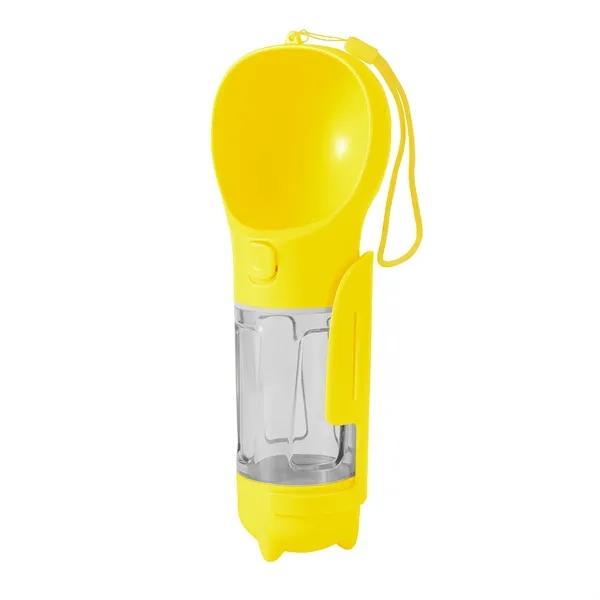 3 in 1 Pet Water Bottle, Poop Bag & Food Dispenser - 3 in 1 Pet Water Bottle, Poop Bag & Food Dispenser - Image 3 of 7