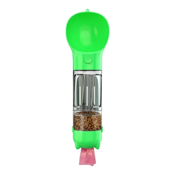 3 in 1 Pet Water Bottle, Poop Bag & Food Dispenser - 3 in 1 Pet Water Bottle, Poop Bag & Food Dispenser - Image 6 of 7