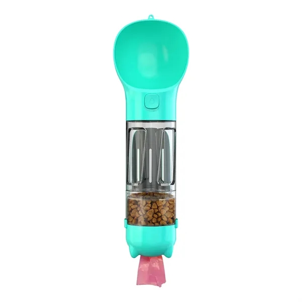 3 in 1 Pet Water Bottle, Poop Bag & Food Dispenser - 3 in 1 Pet Water Bottle, Poop Bag & Food Dispenser - Image 7 of 7