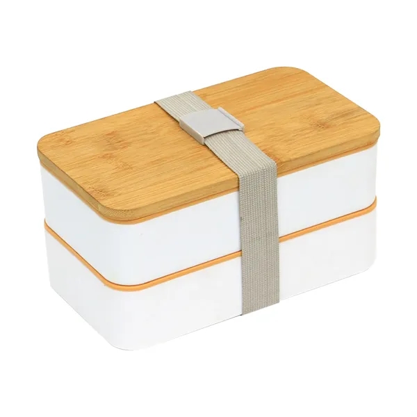 Lunch Container with Bamboo Lid Bento Box - Lunch Container with Bamboo Lid Bento Box - Image 6 of 6