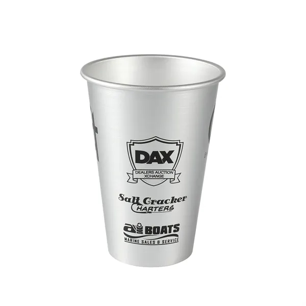 16 oz Stadium Straight Aluminum Cup - 16 oz Stadium Straight Aluminum Cup - Image 3 of 6