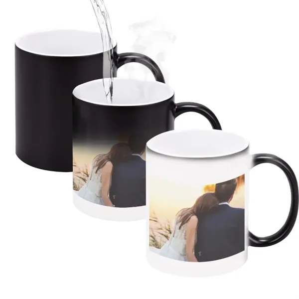 11 oz Color Changing Magic Photo Mug - 11 oz Color Changing Magic Photo Mug - Image 2 of 3