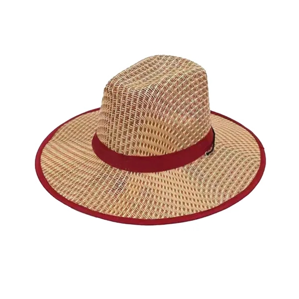 Beach Sun Straw Hat - Beach Sun Straw Hat - Image 6 of 8