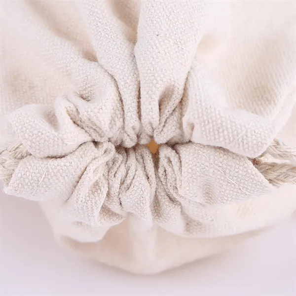Durable Cotton Drawstring Tote Bags - Durable Cotton Drawstring Tote Bags - Image 3 of 6