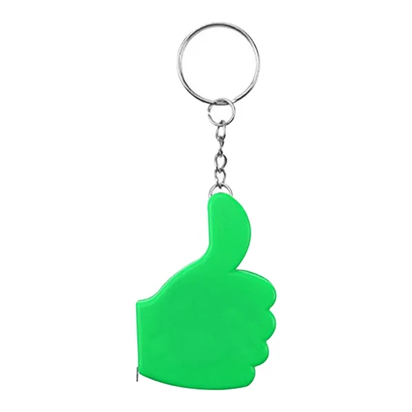 Finger Shaped Tape Measure Keychain - Finger Shaped Tape Measure Keychain - Image 1 of 3