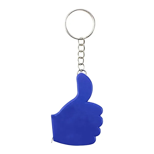 Finger Shaped Tape Measure Keychain - Finger Shaped Tape Measure Keychain - Image 2 of 3