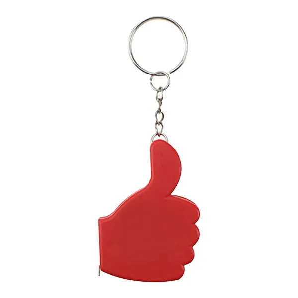 Finger Shaped Tape Measure Keychain - Finger Shaped Tape Measure Keychain - Image 3 of 3
